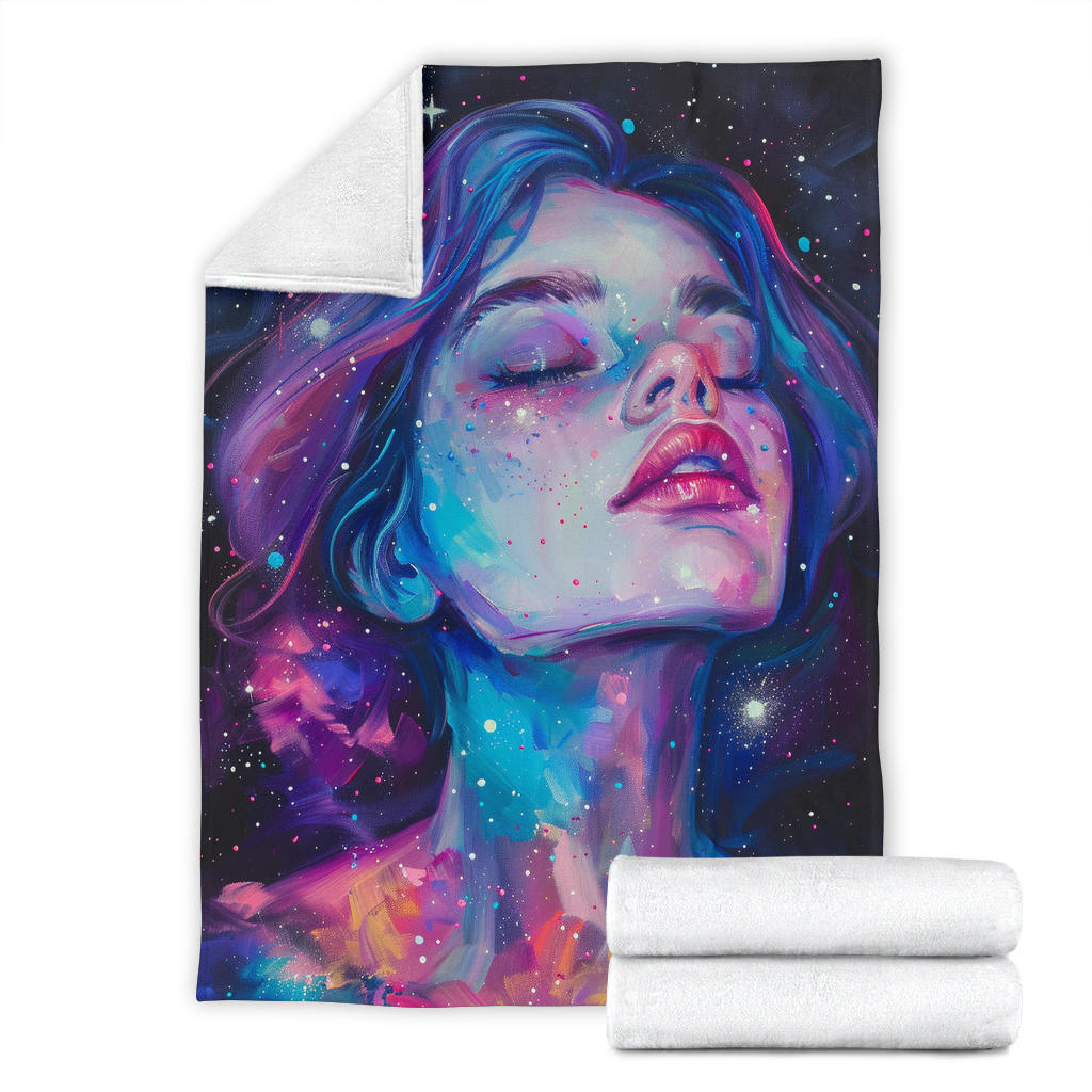 Galaxy Glow Blanket, Galaxy Glow Estetic Blanket, Galaxy Glow Blanket Gift, Blanket