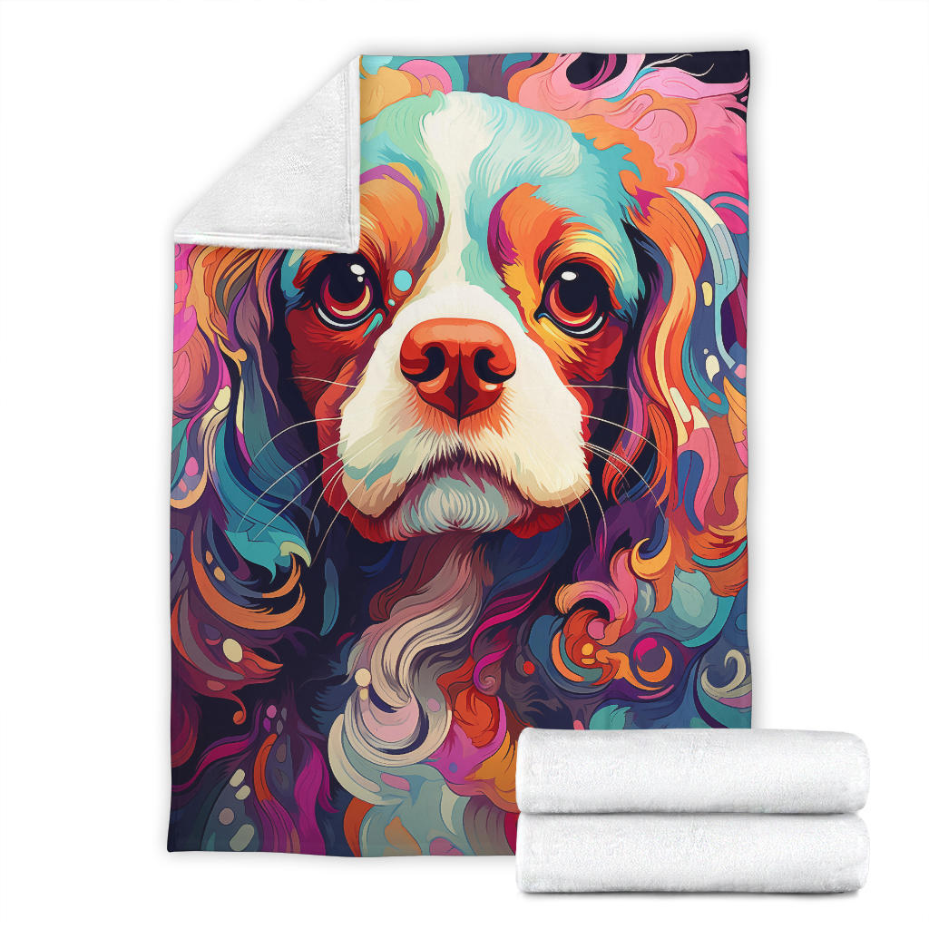 Cavalier King Charles Spaniel Blanket, Cavalier King Charles Spaniel Throw Blanket, Cavalier King Charles Spaniel Dog Gifts