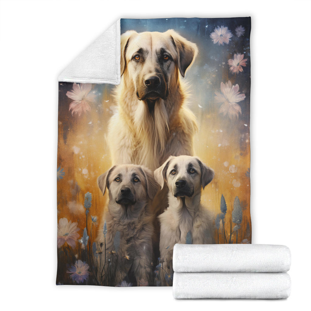 Anatolian Shepherd Blanket, Trippy Psychedelics Anatolian Shepherd Fleece Blanket, Anatolian Shepherd Throw Blanket, Anatolian Shepherd Gifts