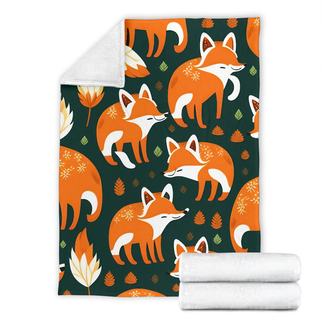 Forest Fox Blanket