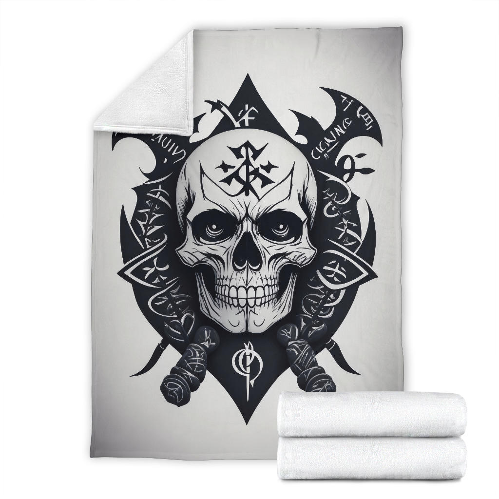 Skull Blanket, Pirate Blanket