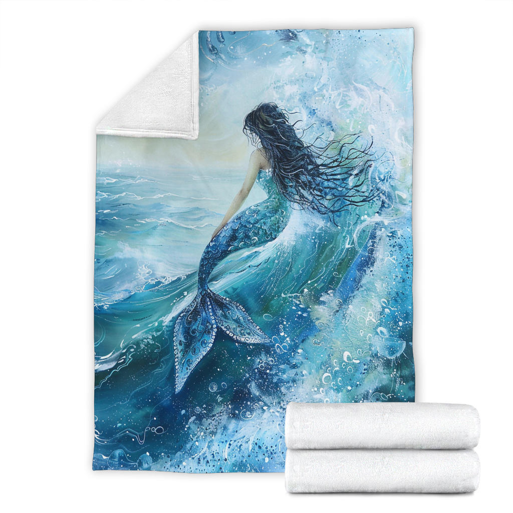 Oceanic Bliss Blanket, Oceanic Bliss Estetic Blankets, Oceanic Bliss Blanket Gifts, Blanket