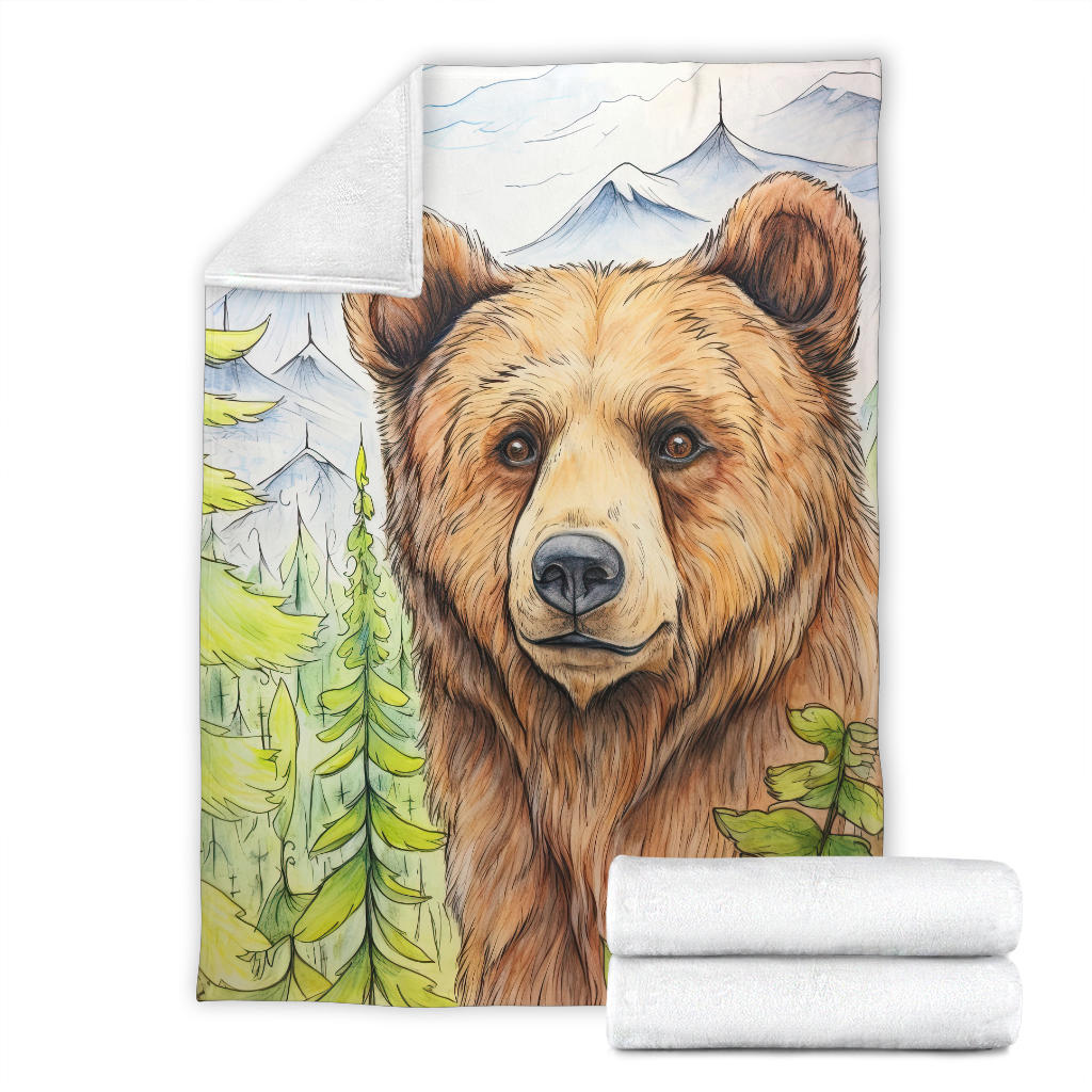 Brown Bear Blanket