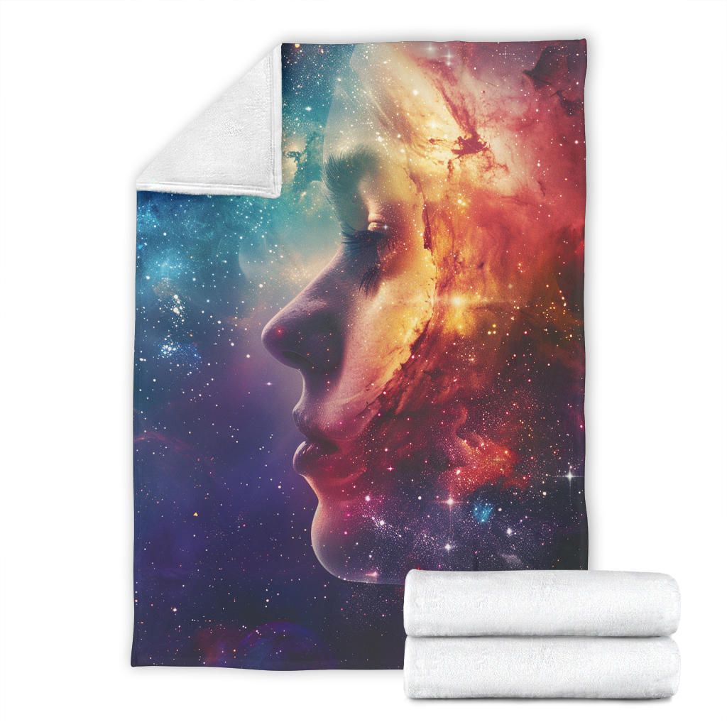 Galaxy Glow Blanket, Galaxy Glow Estetic Blanket, Galaxy Glow Blanket Gift, Blanket