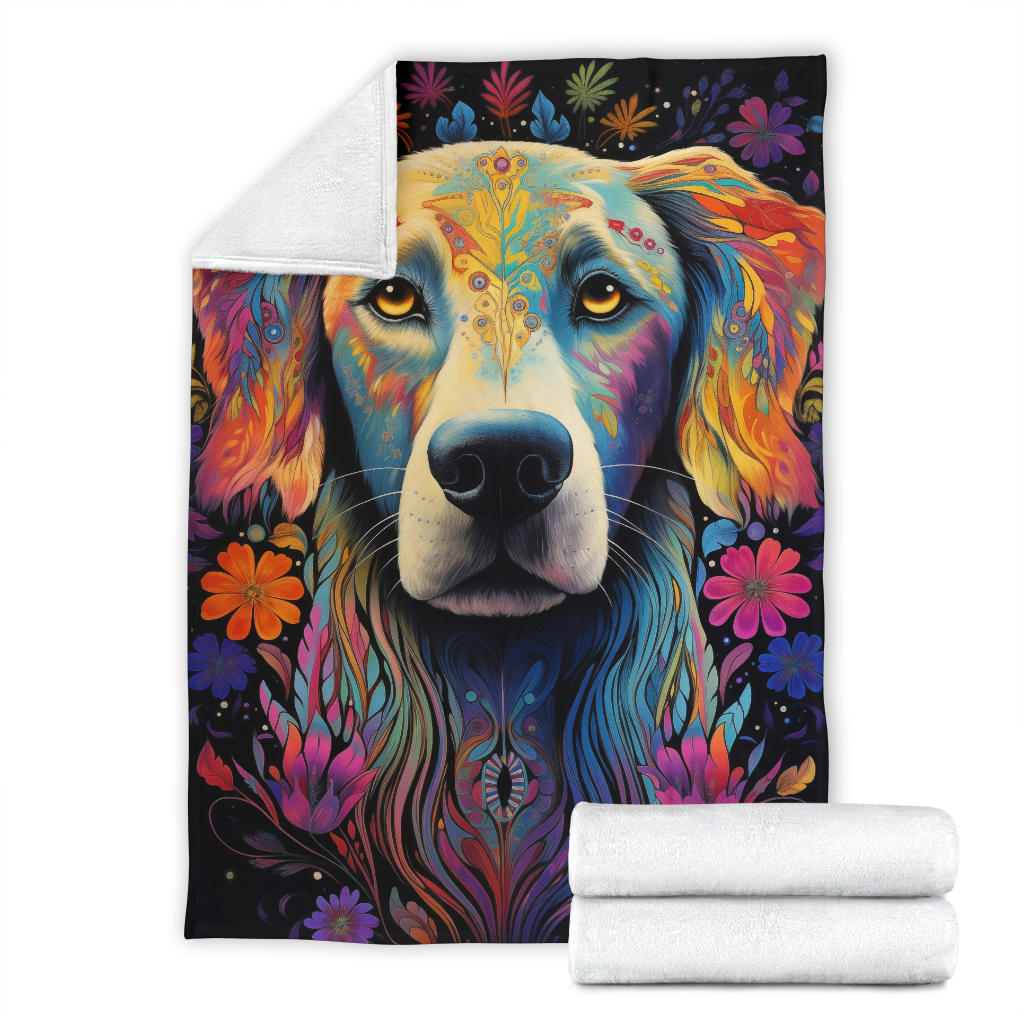 Anatolian Shepherd Blanket, Trippy Psychedelics Anatolian Shepherd Fleece Blanket, Anatolian Shepherd Throw Blanket, Anatolian Shepherd Gifts