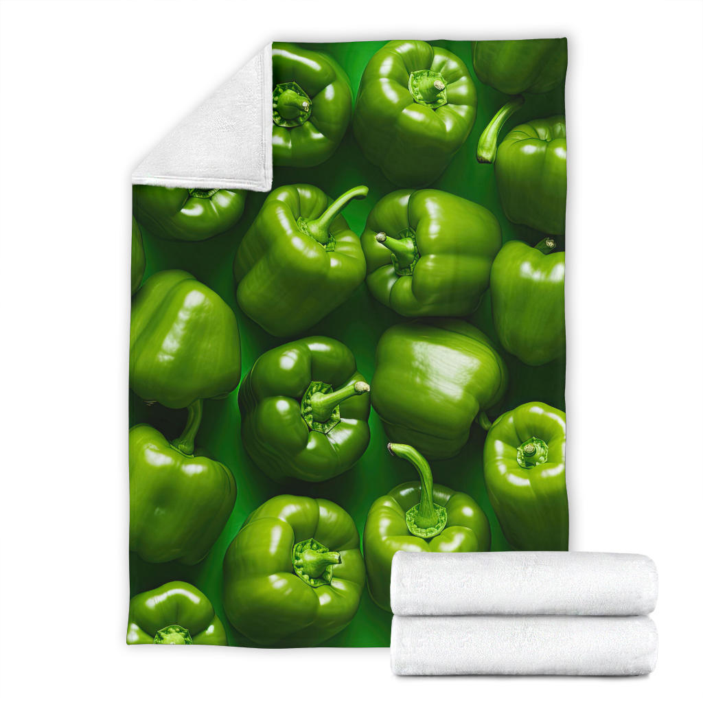 Green Peppers Blanket