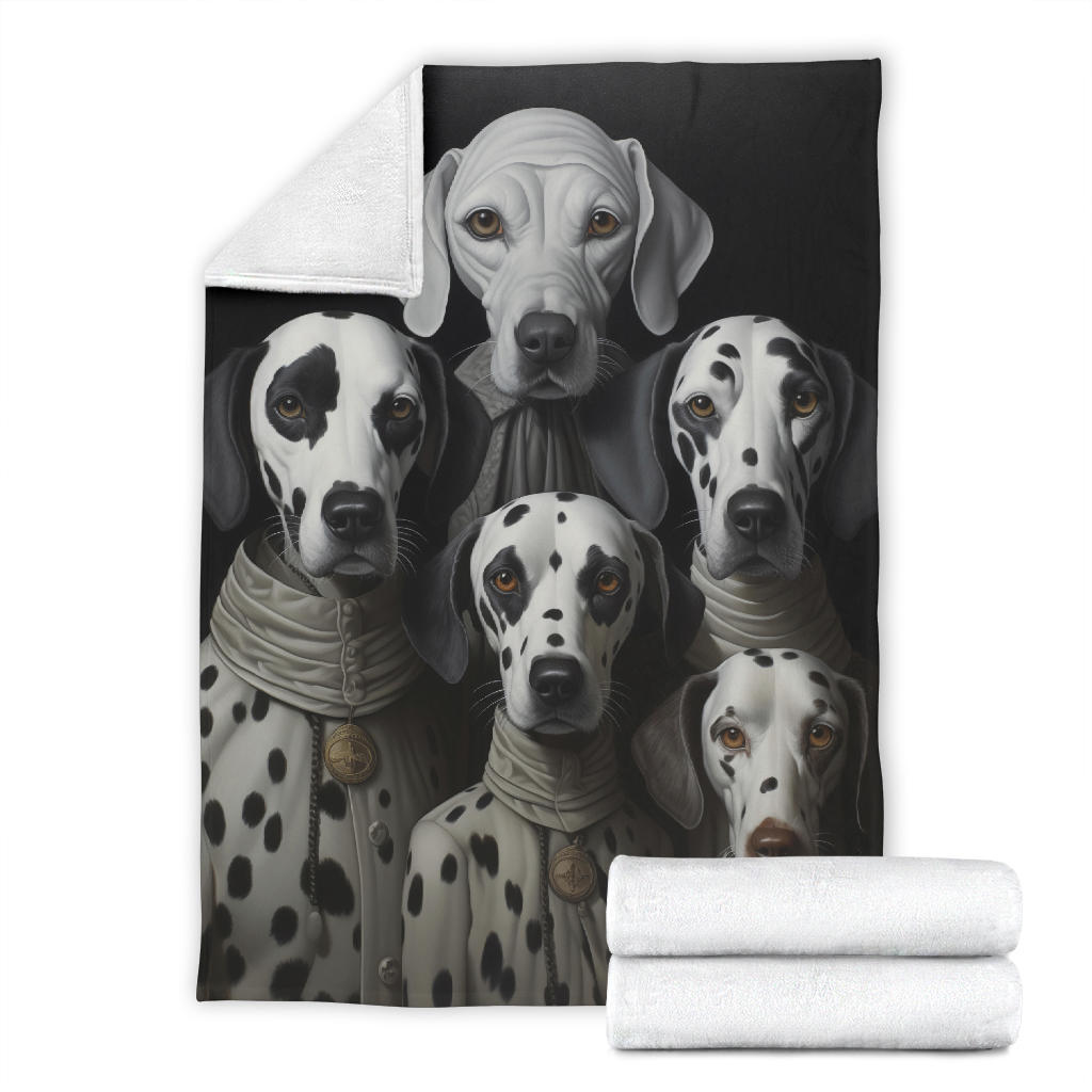 Dalmatian Family Blanket, Dalmatian_Blanket, Dalmatian Throw Blanket, Dalmatian, Dalmatian Gifts