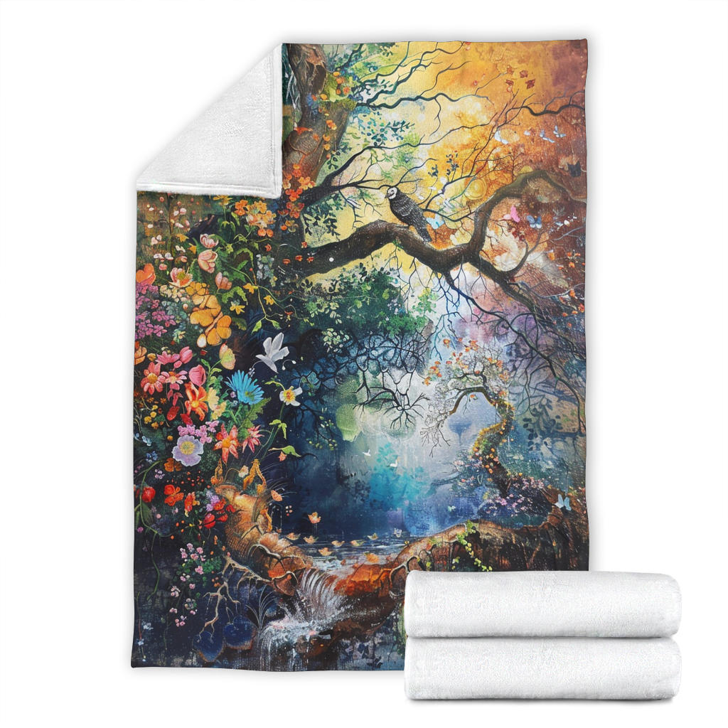 Enchanted Garden Blanket