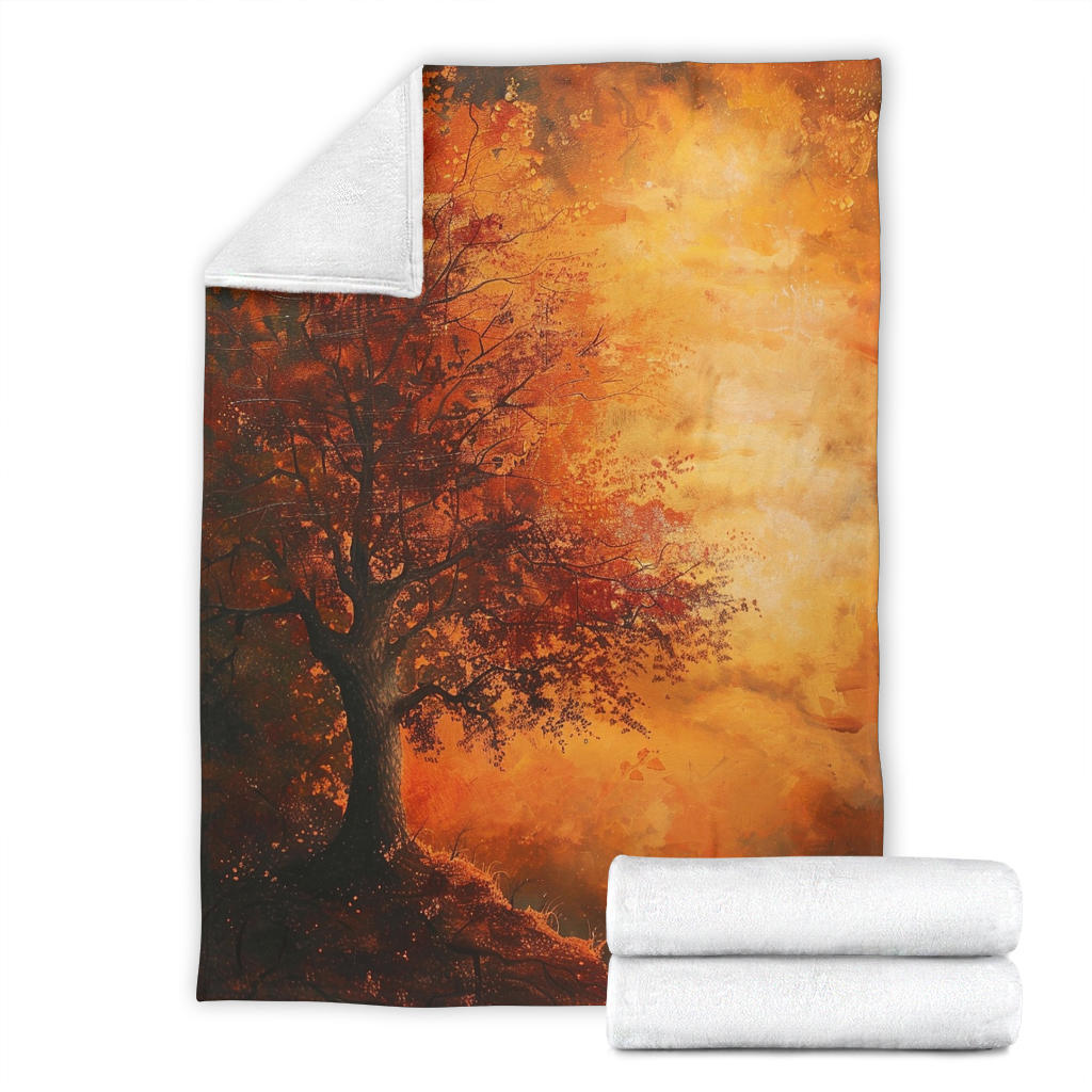 Autumn Aura Blanket, Autumn Aura Estetic Blanket, Autumn Aura Blanket Gift, Blanket