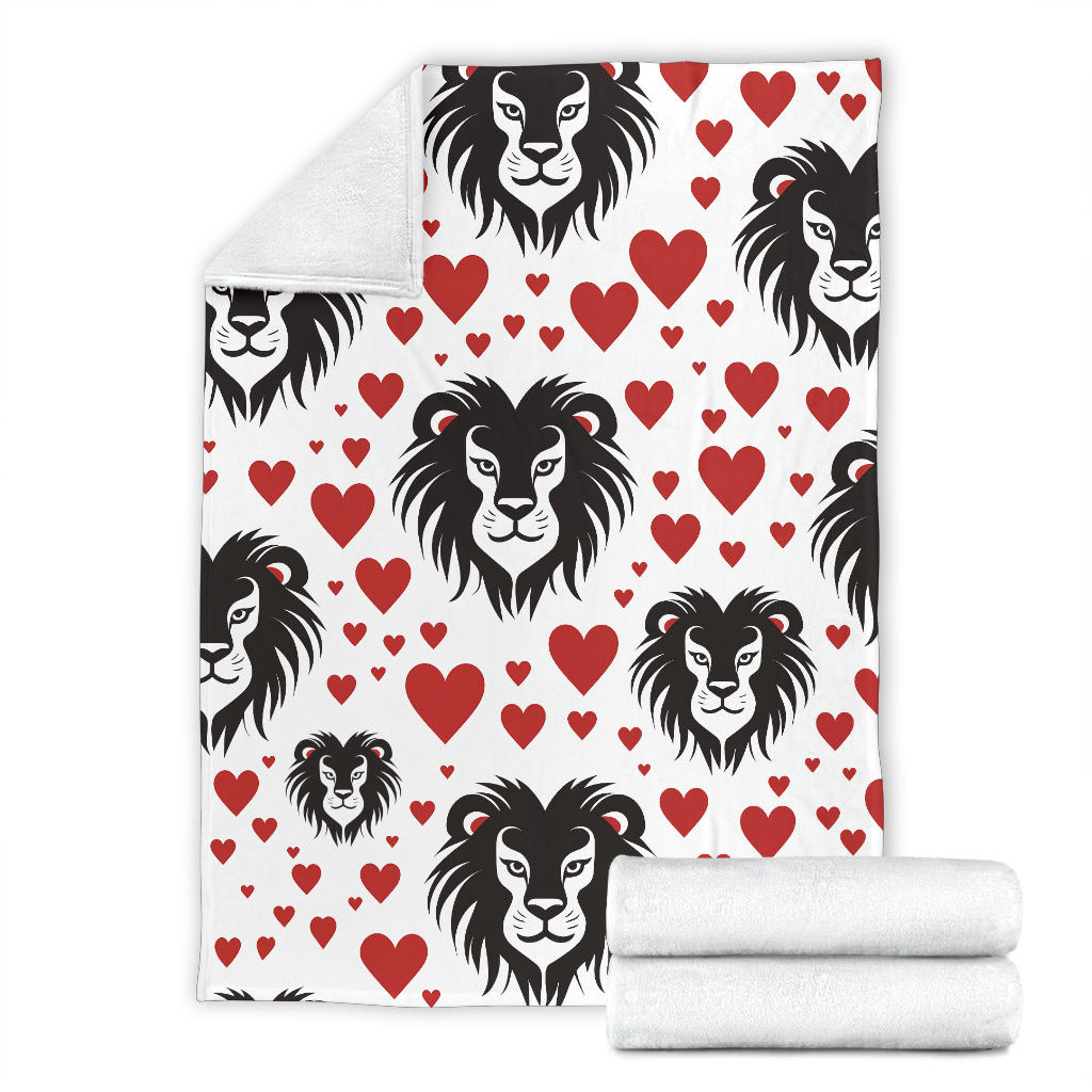 Lion Hearts Blanket