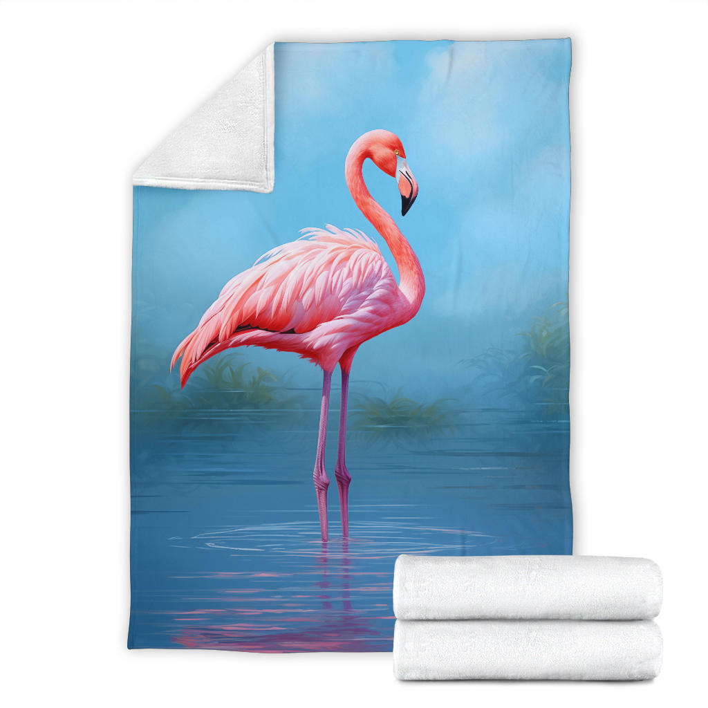 Flamingo Blanket, Flamingo Fleece Blanket, Flamingo Gifts, Flamingo Throw Blanket