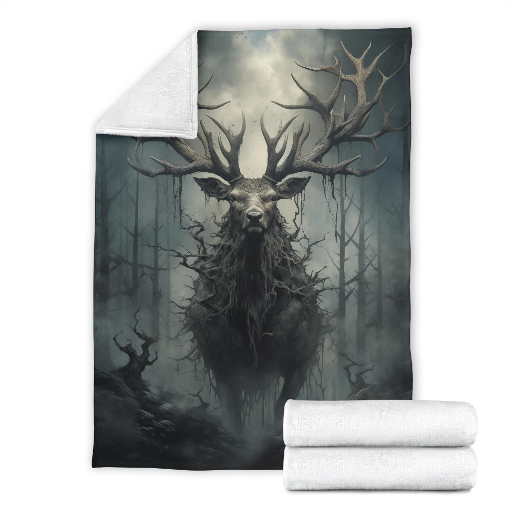 Elk Blanket, Elk Throw Blanket, Elk Fleece Blanket, Elk Gifts