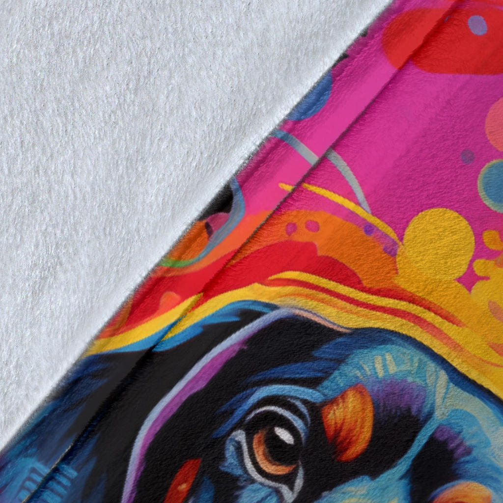 Estonian Hound Blanket, Trippy Psychedelics Estonian Hound Fleece Blanket, Estonian Hound Throw Blanket, Estonian Hound Gifts