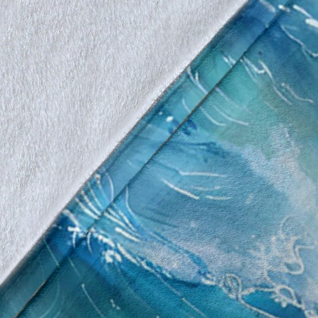 Oceanic Bliss Blanket, Oceanic Bliss Estetic Blankets, Oceanic Bliss Blanket Gifts, Blanket