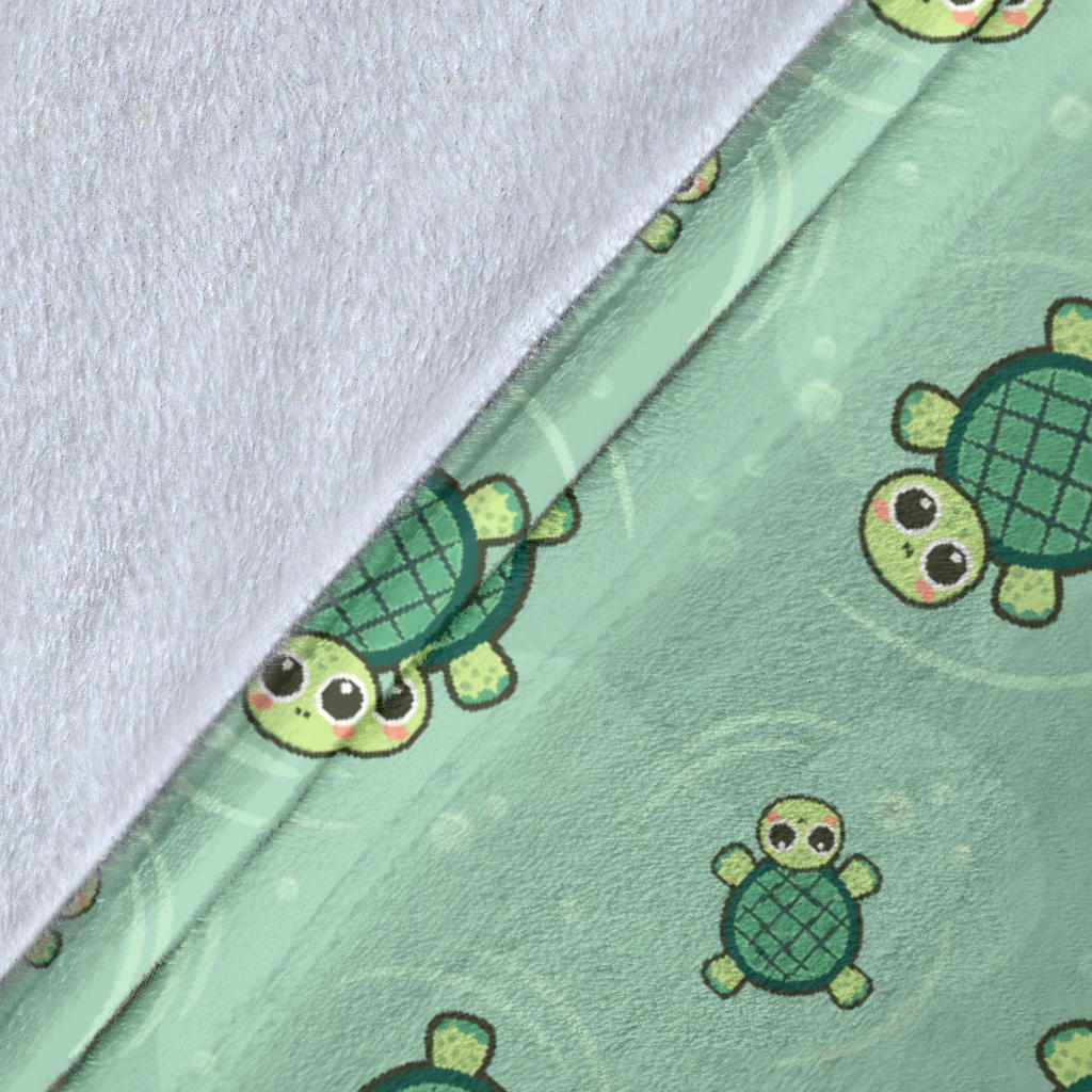 Green Turtle Blanket