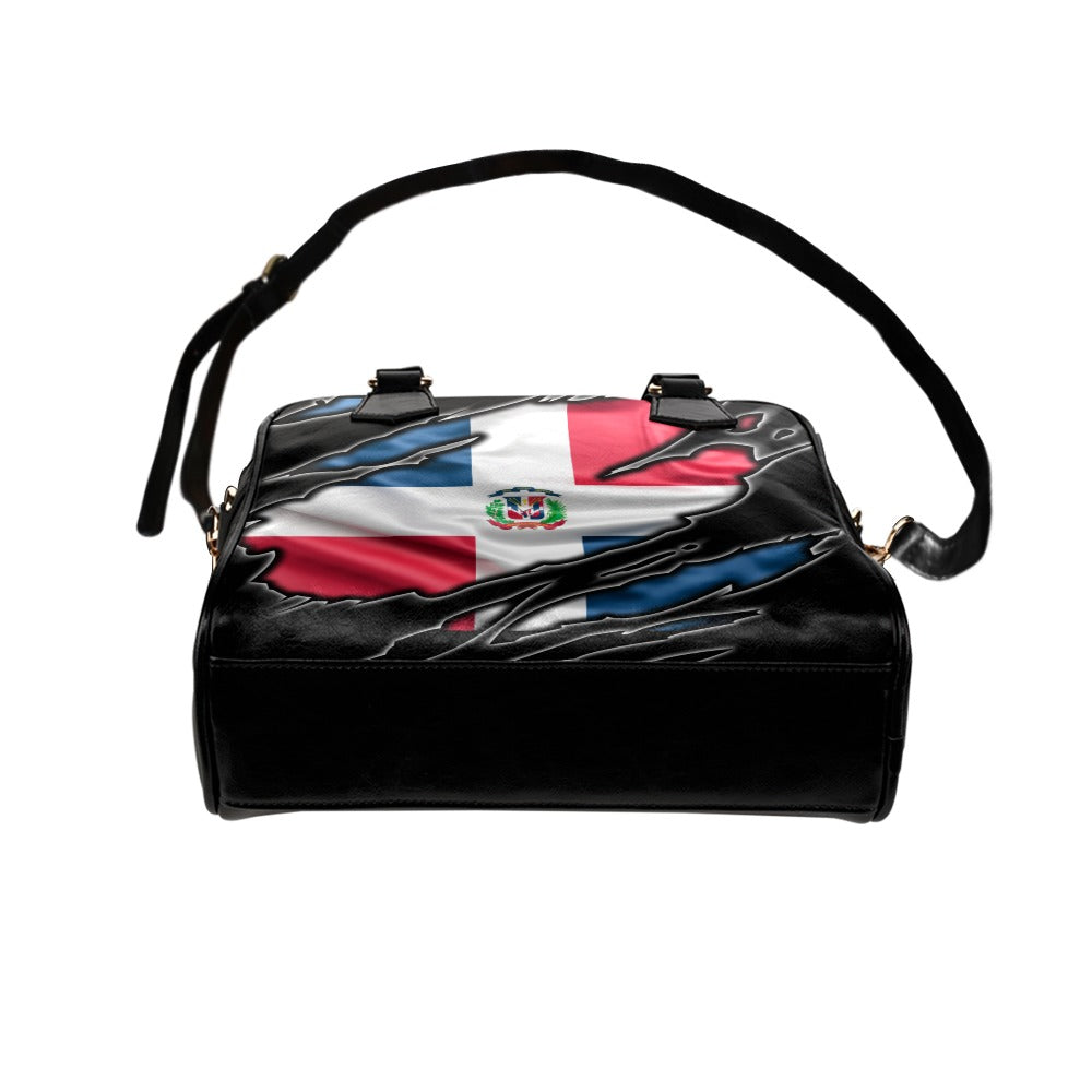 Flag Dominican Republic patriot love Shoulder Handbag