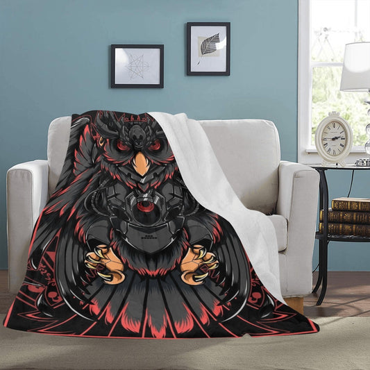 Owl Robot Ultra-Soft Micro Fleece Blanket 60"x80"