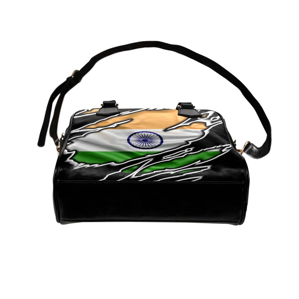 Flag India patriot love Shoulder Handbag