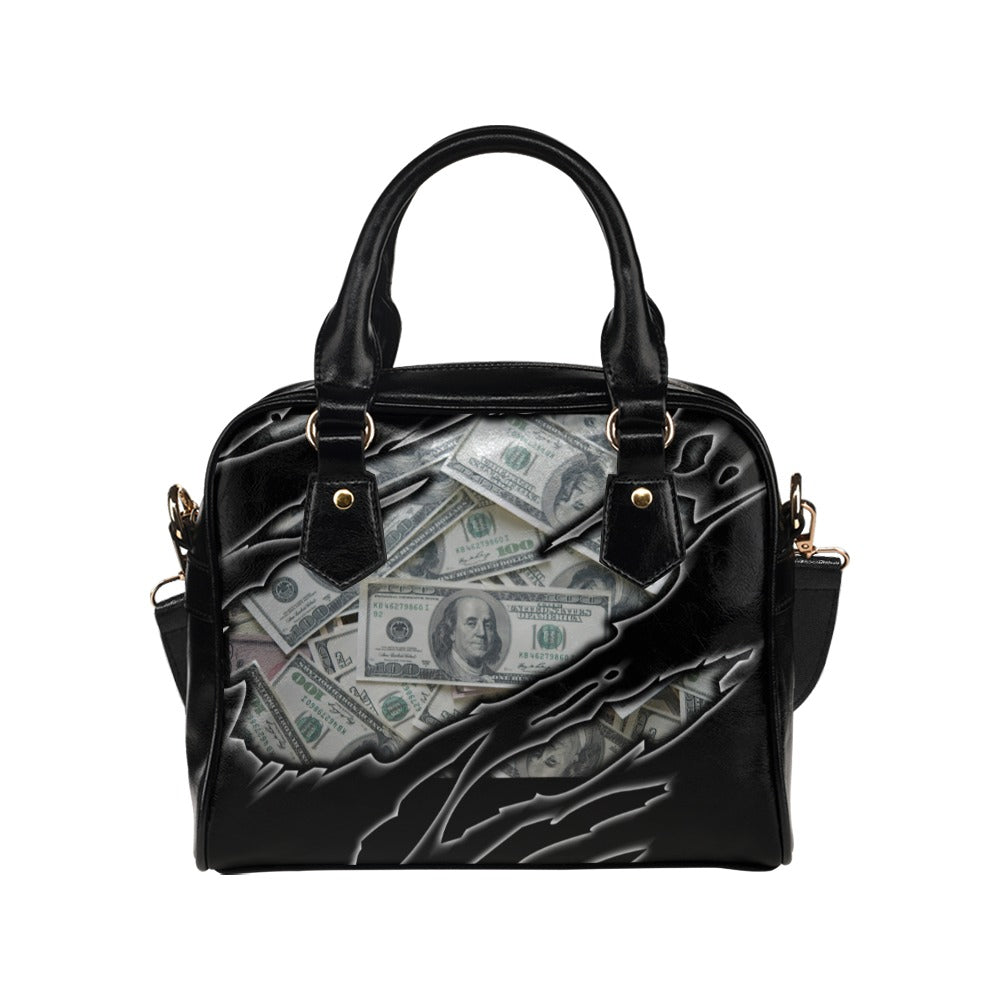 Billie Dollar Money Luck Motivation Shoulder Handbag