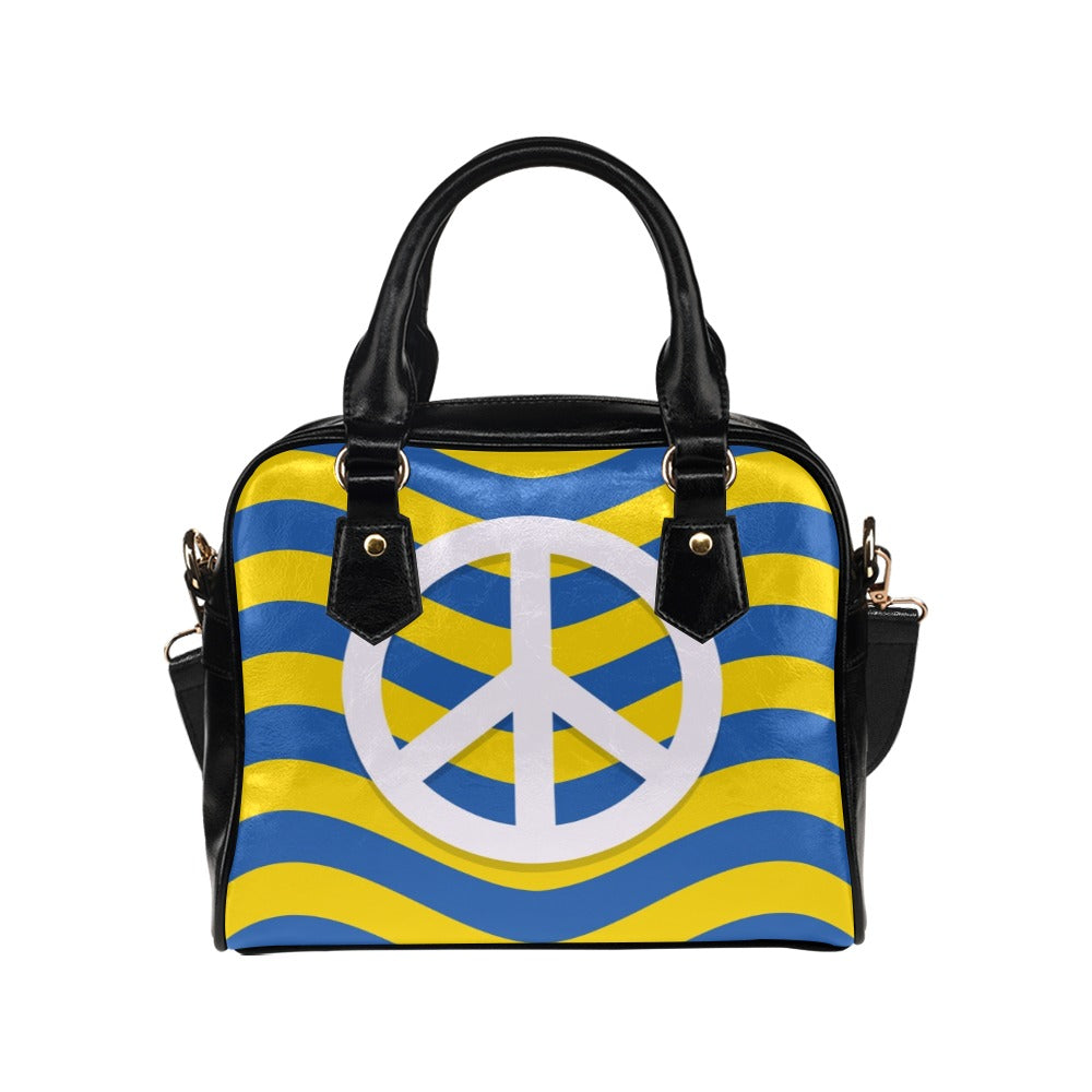 Ukraine Peace Shoulder Handbag