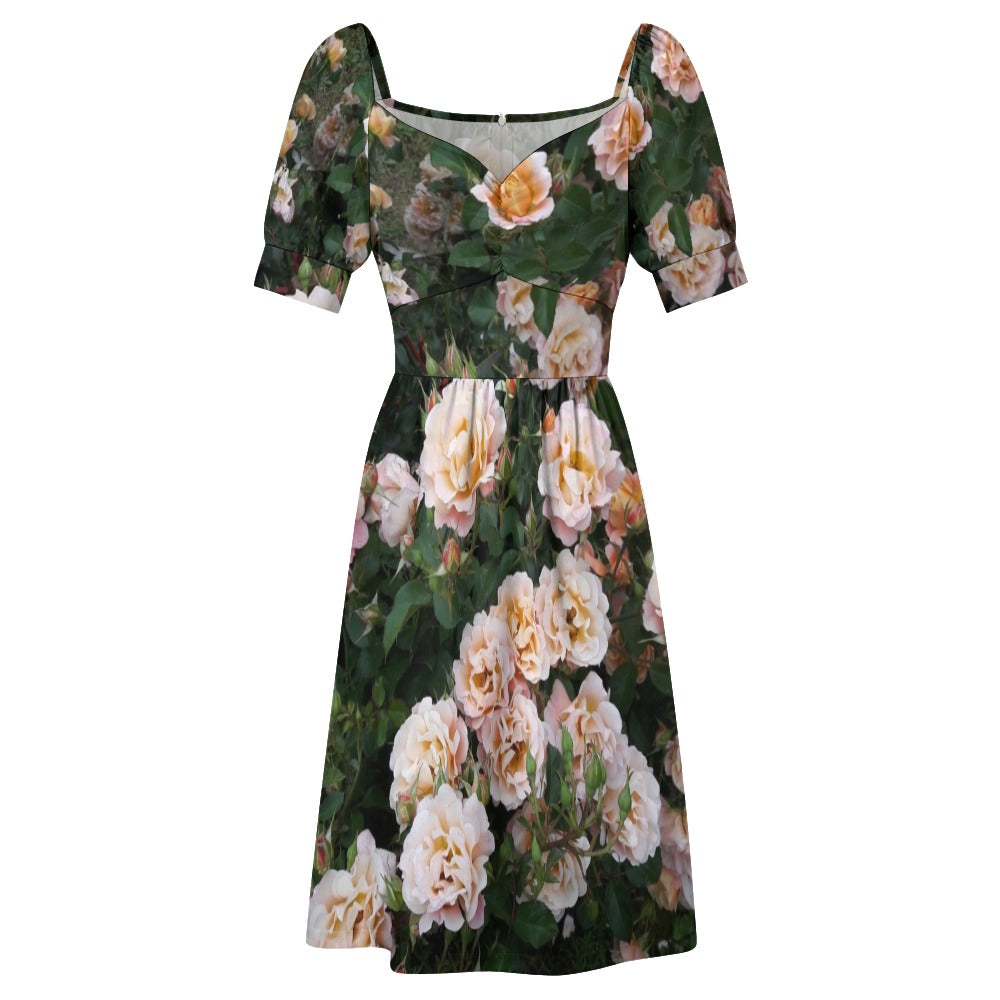 Flower Garden Sweetheart Dress