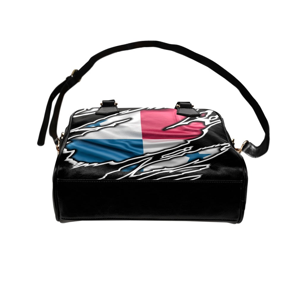 Flag Panama patriot love Shoulder Handbag