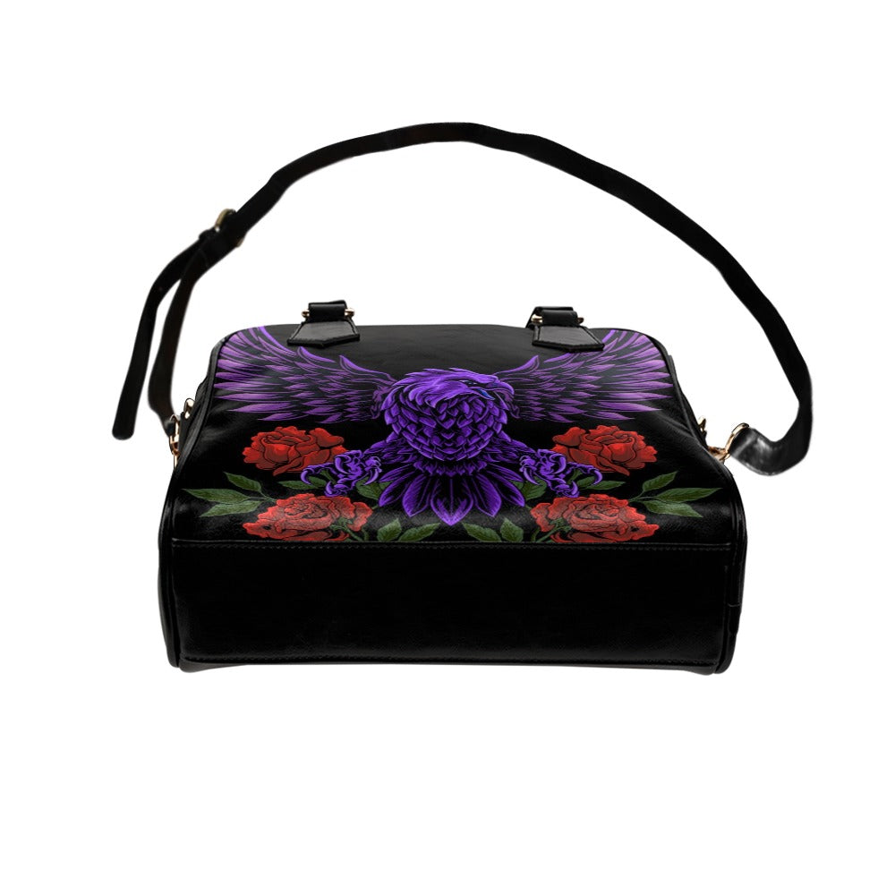 Eagle Rose Shoulder Handbag