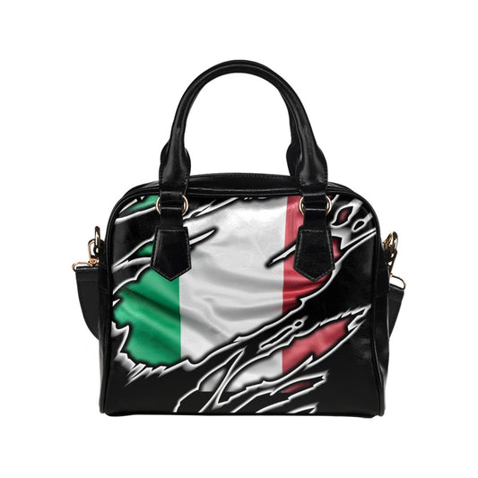 Flag Italy patriot love Shoulder Handbag