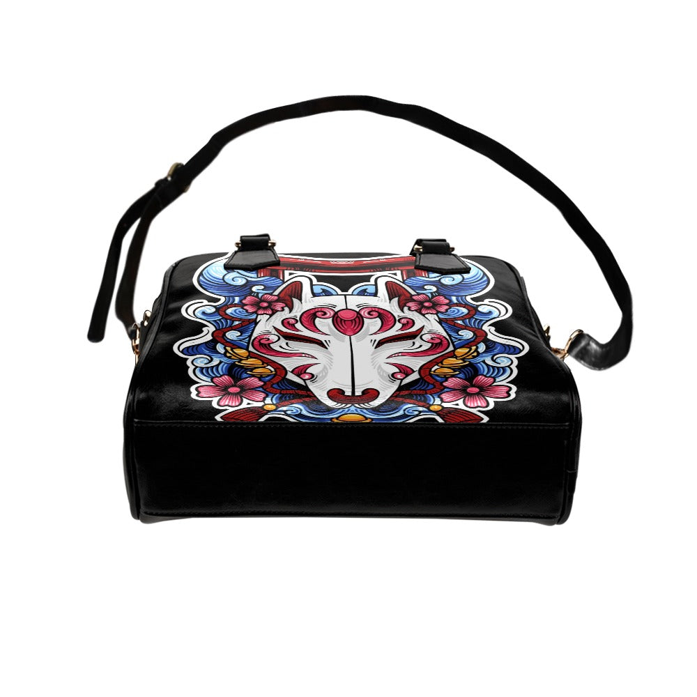 Kitsune Mask Shoulder Handbag