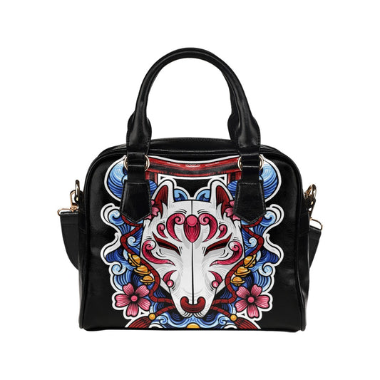 Kitsune Mask Shoulder Handbag