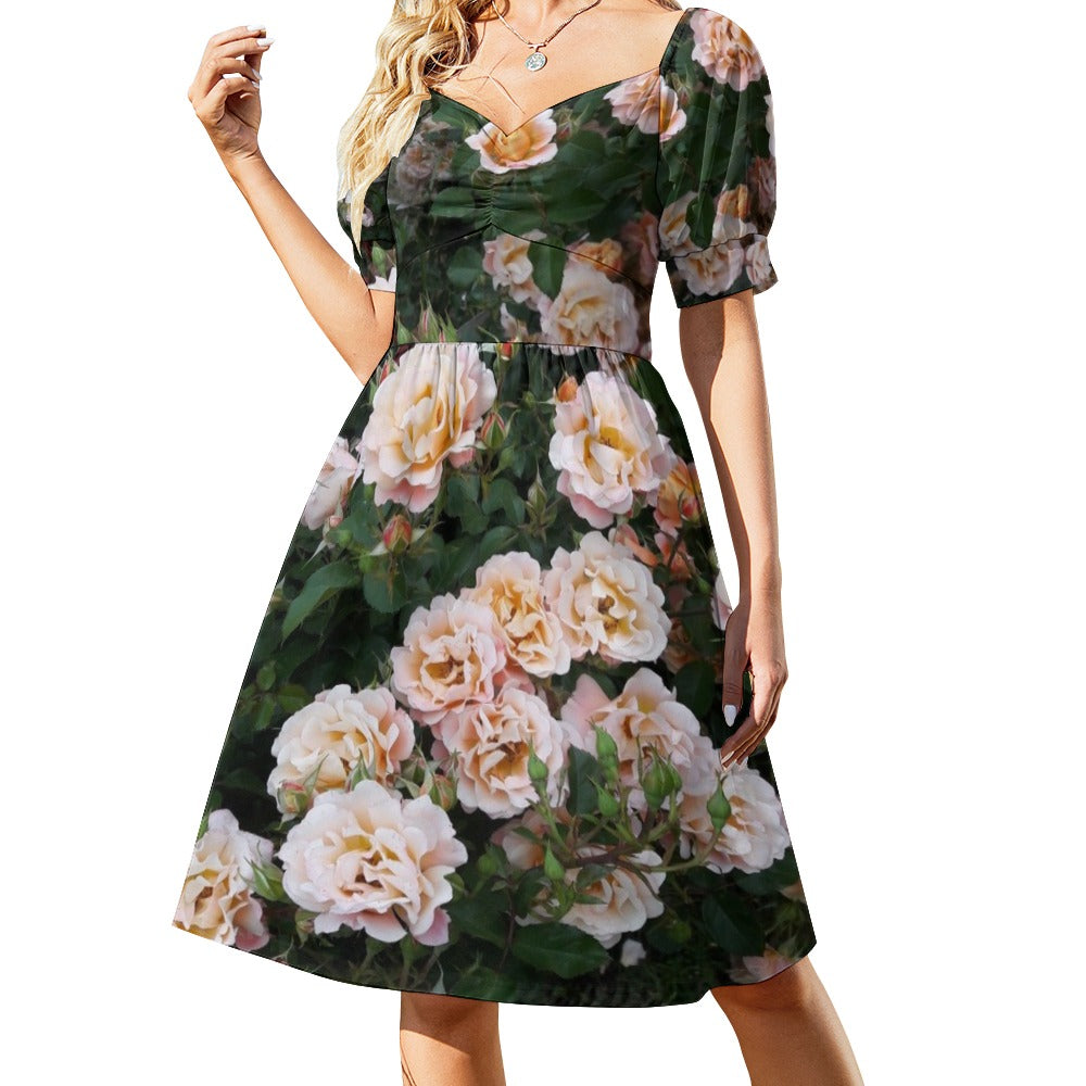 Flower Garden Sweetheart Dress