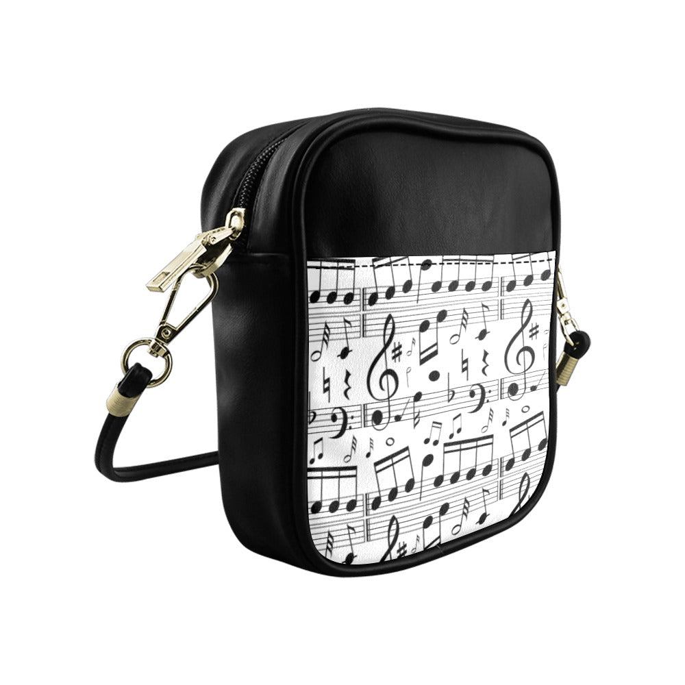 Music Notes Sling Bag