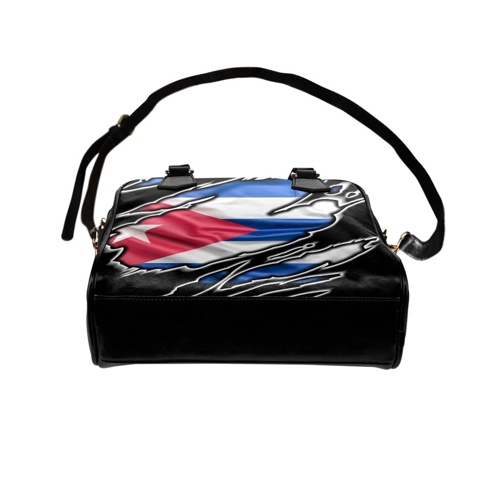 Flag Cuba patriot love Shoulder Handbag