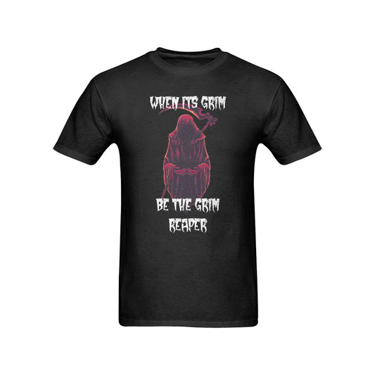 When It's Grim Be The Grim Reaper Black Men's T-Shirt