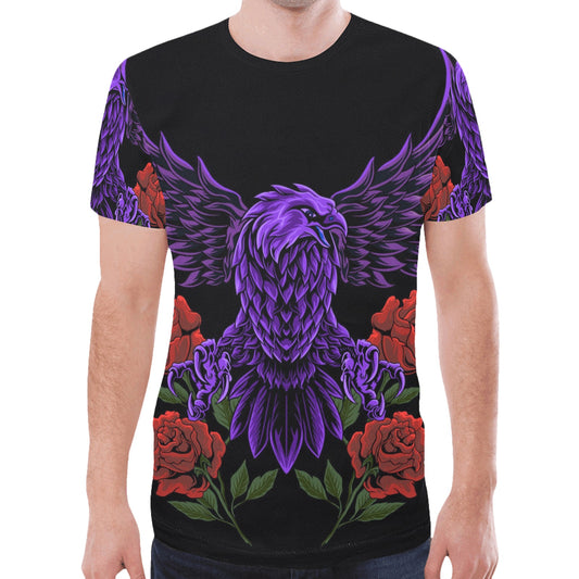 Eagle Rose New All Over Print T-shirt