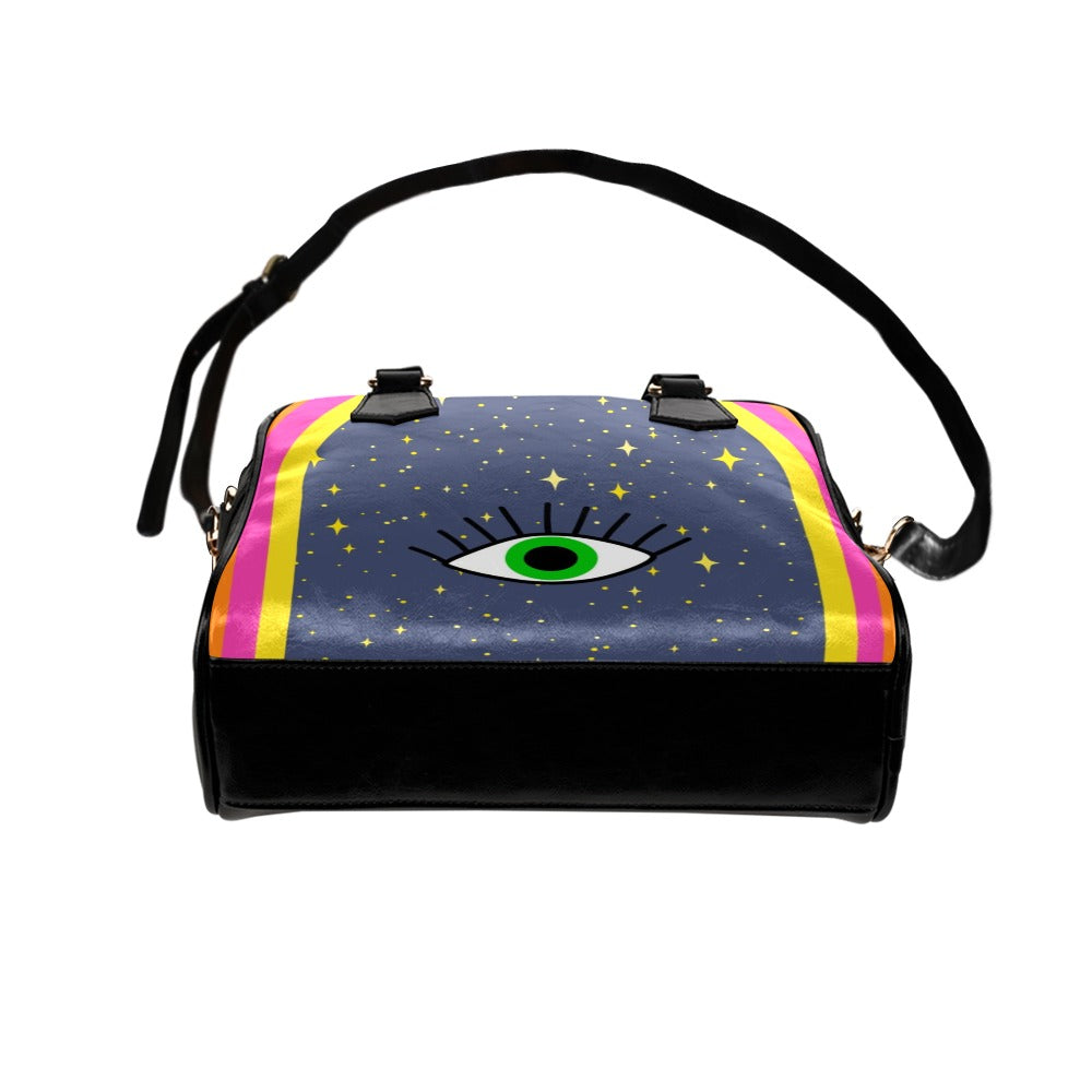 Psychadelic Retro Hippie Shoulder Handbag