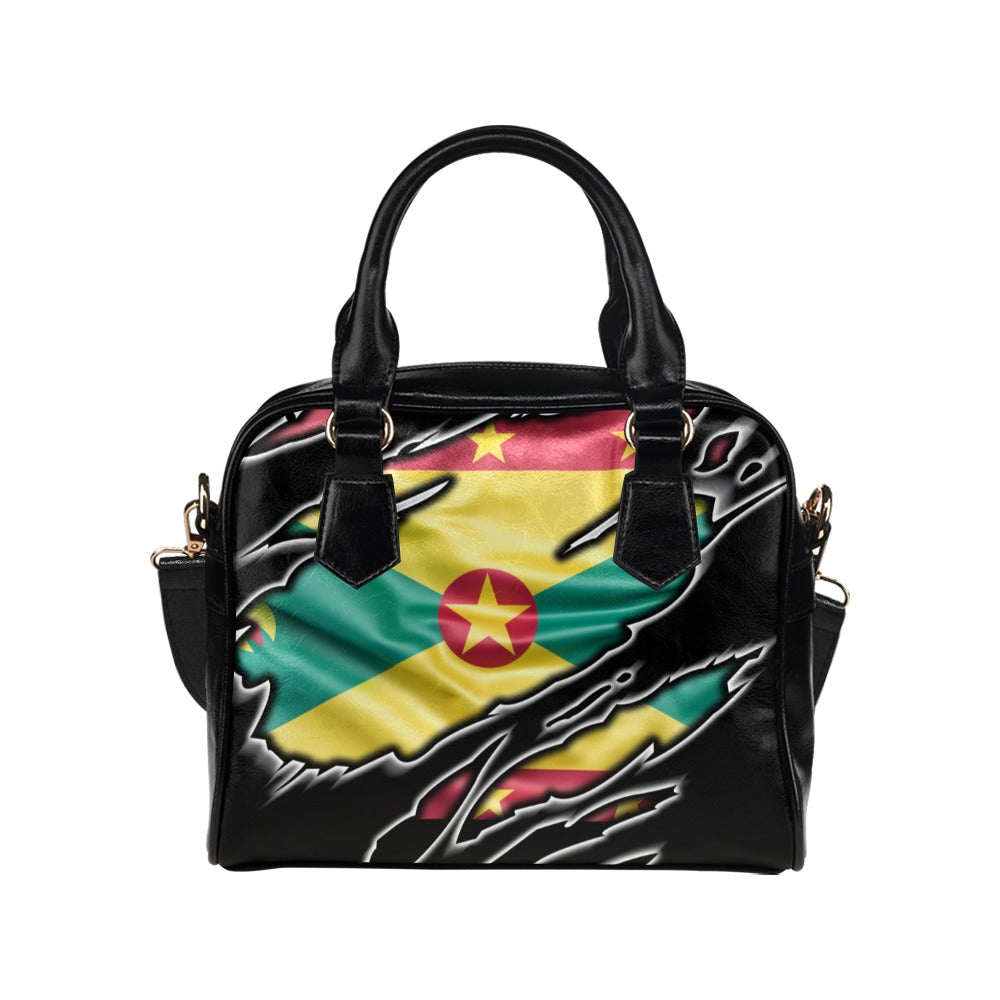 Flag Grenada patriot love Shoulder Handbag