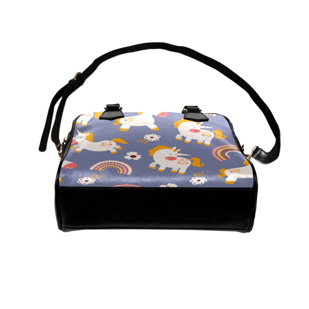 Unicorn pattern Shoulder Handbag