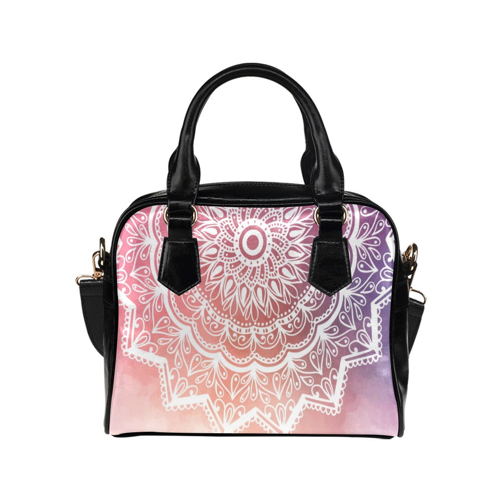 Mandala namaste yoga meditation Shoulder Handbag