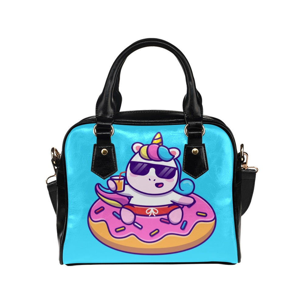 Unicorn Doughnut Shoulder Handbag