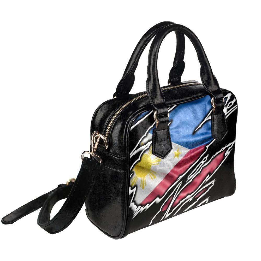 Flag Philipines patriot love Shoulder Handbag