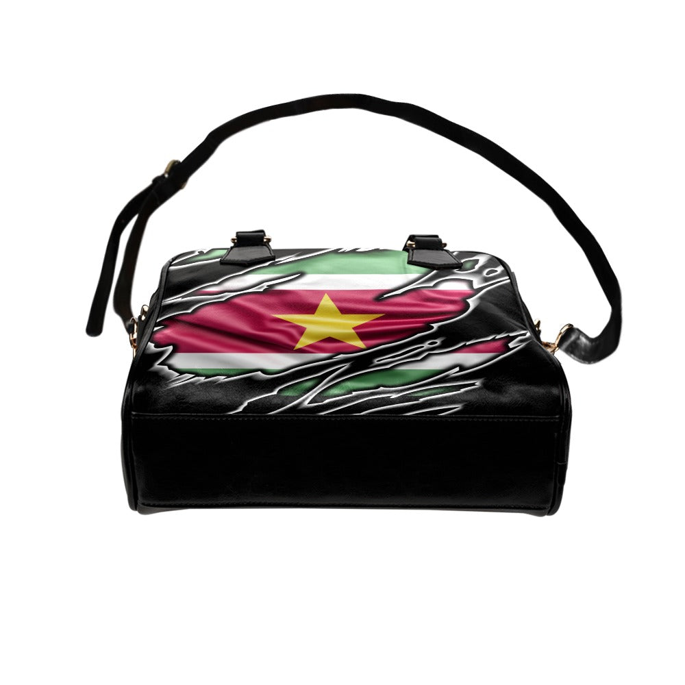 Flag Suriname patriot love Shoulder Handbag