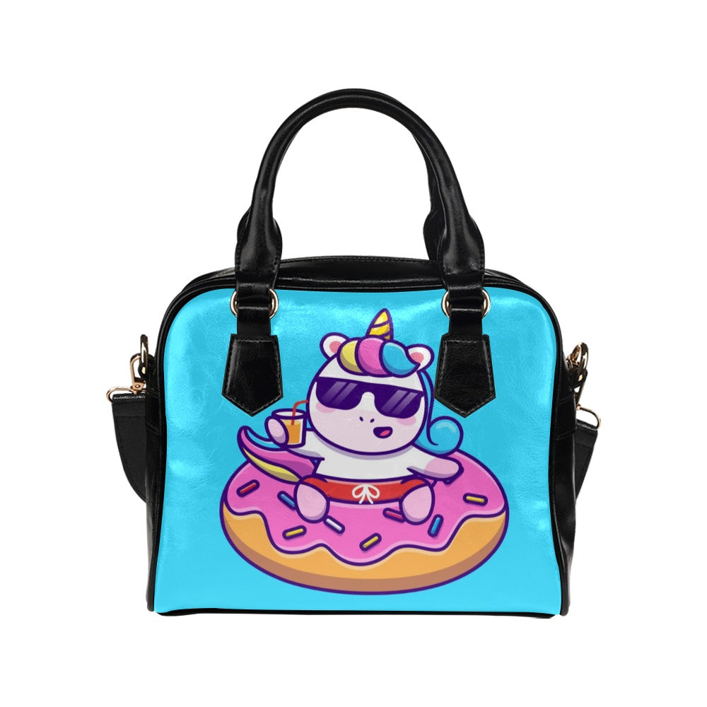 Unicorn Doughnut Shoulder Handbag