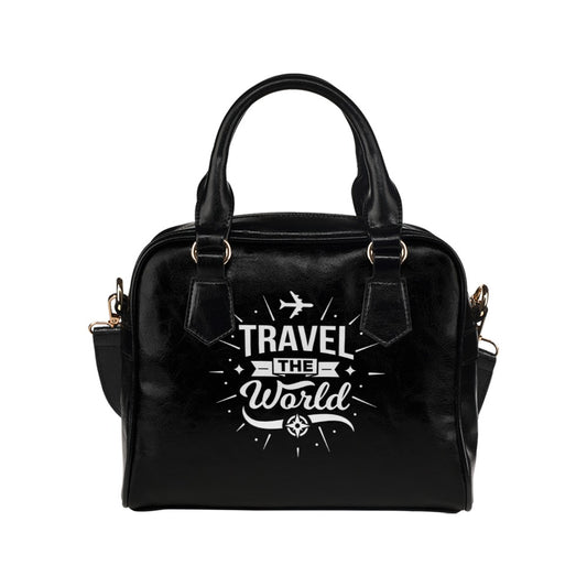 Travel the world Shoulder Handbag