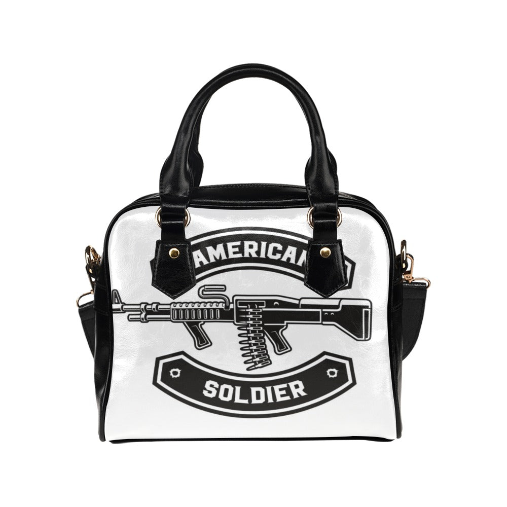 Military American Soldier Shoulder Handbag