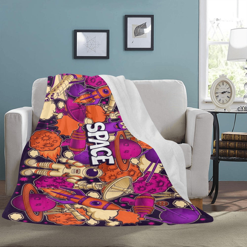 Space Art Ultra-Soft Micro Fleece Blanket 60"x80"