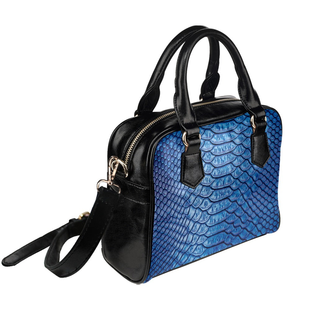 Reptile Skin Crocodile Snake Luxury Shoulder Handbag