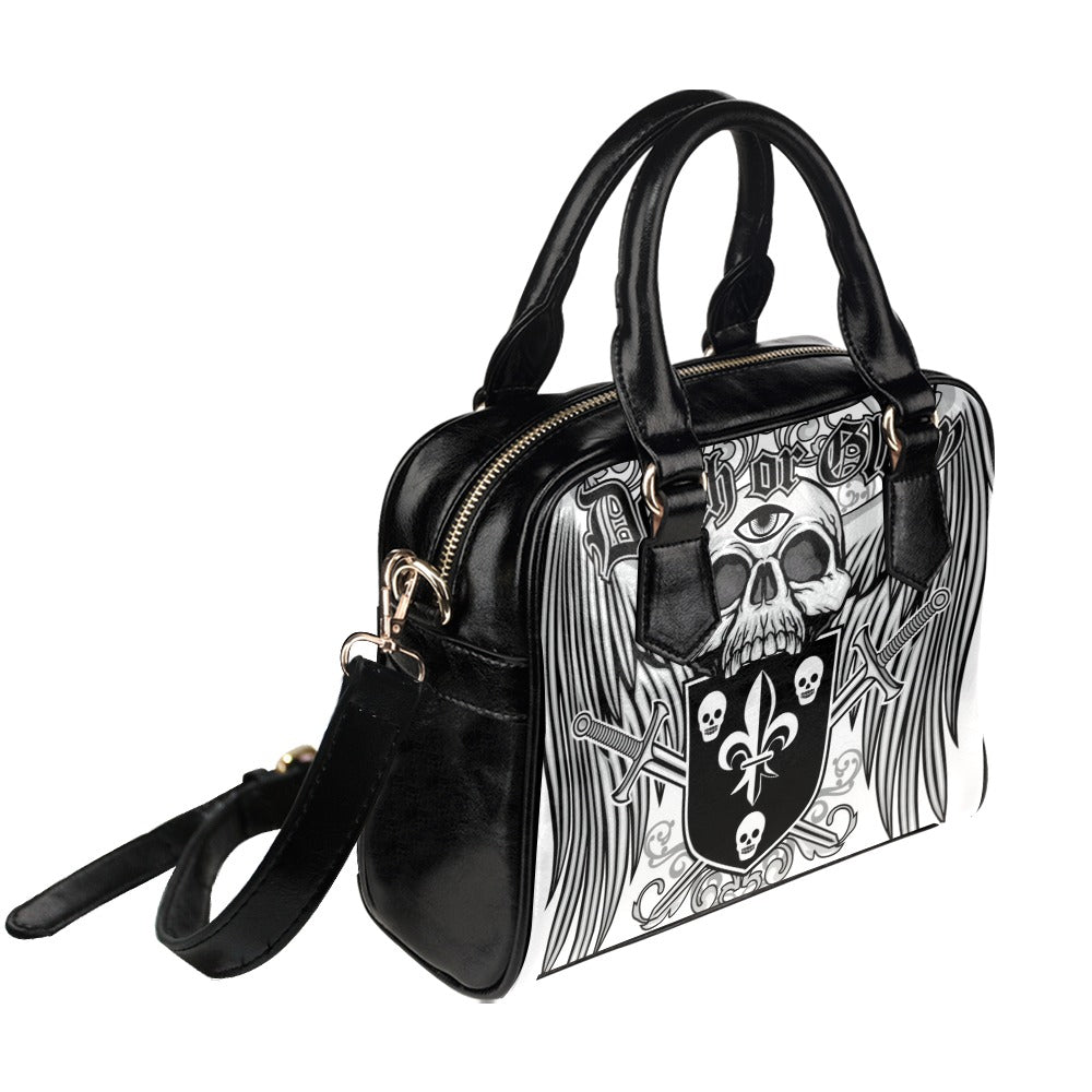 Gothic Skull Grunge Vintage Shoulder Handbag