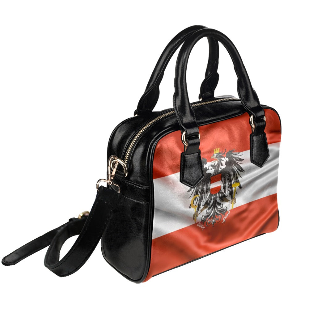 Flag Austria coat of arms Shoulder Handbag