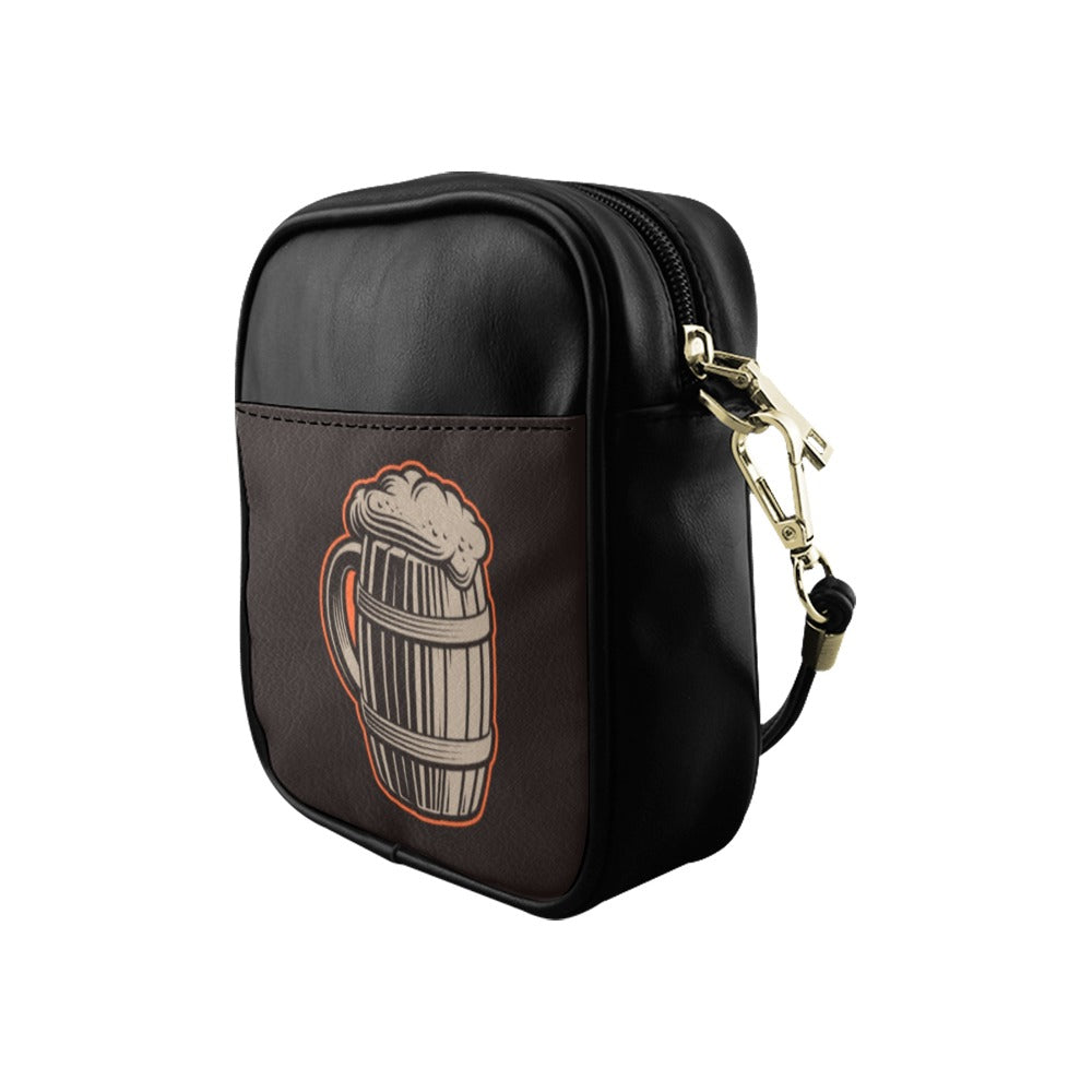 Beer Mug Sling Bag